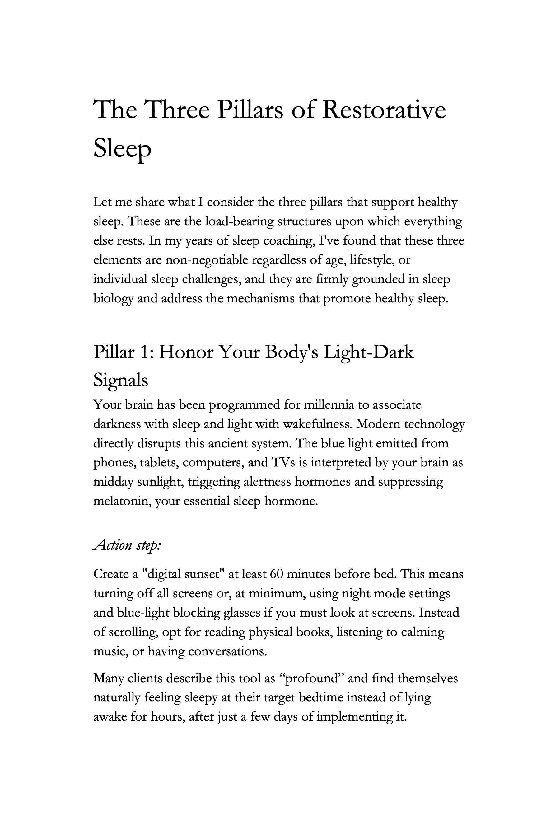 The Sleep Plan - How to Sleep Better, Be Happier and Live Longer (Digital Edition) - Christina Ribel